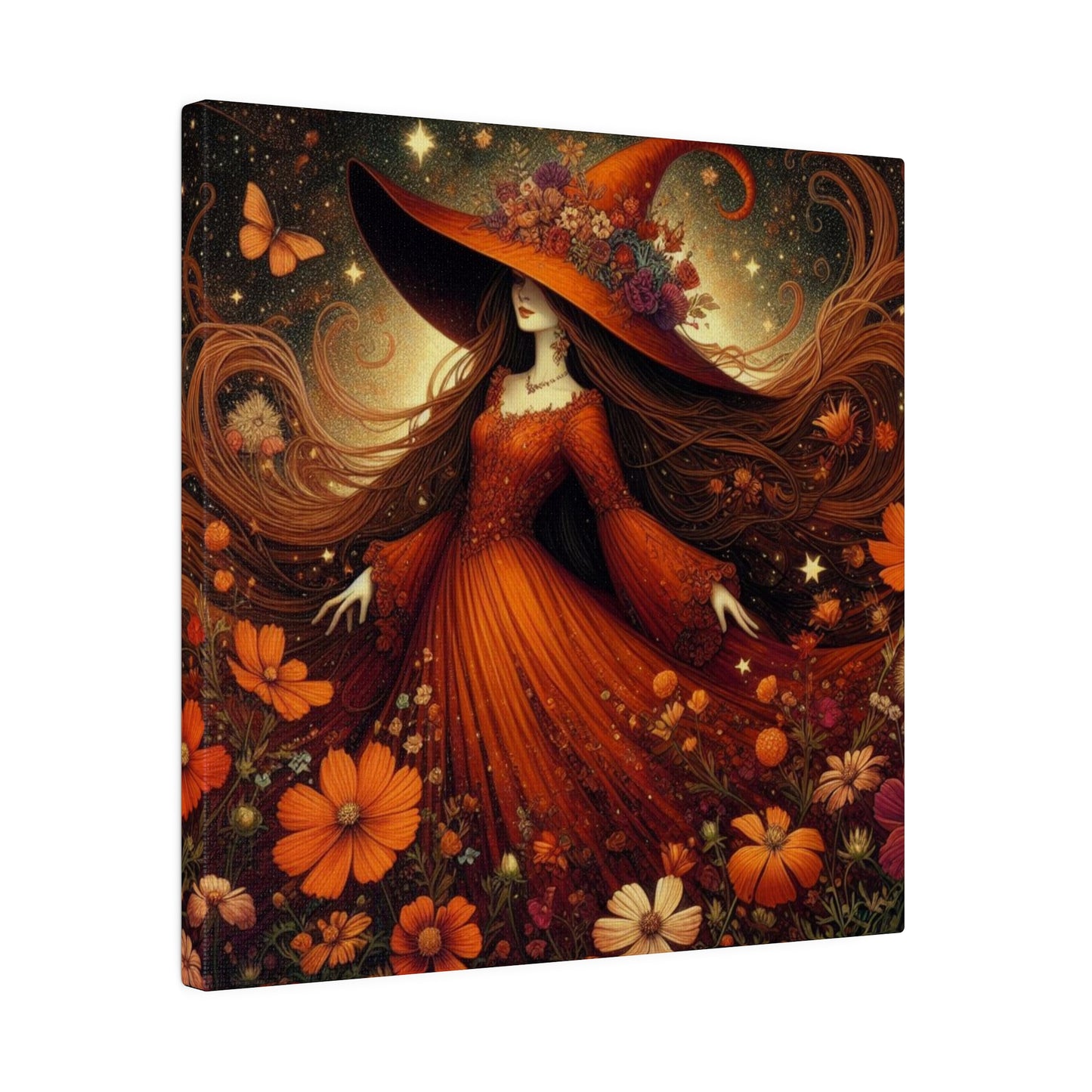 Witch Canvas, Matte Stretched, 0.75"