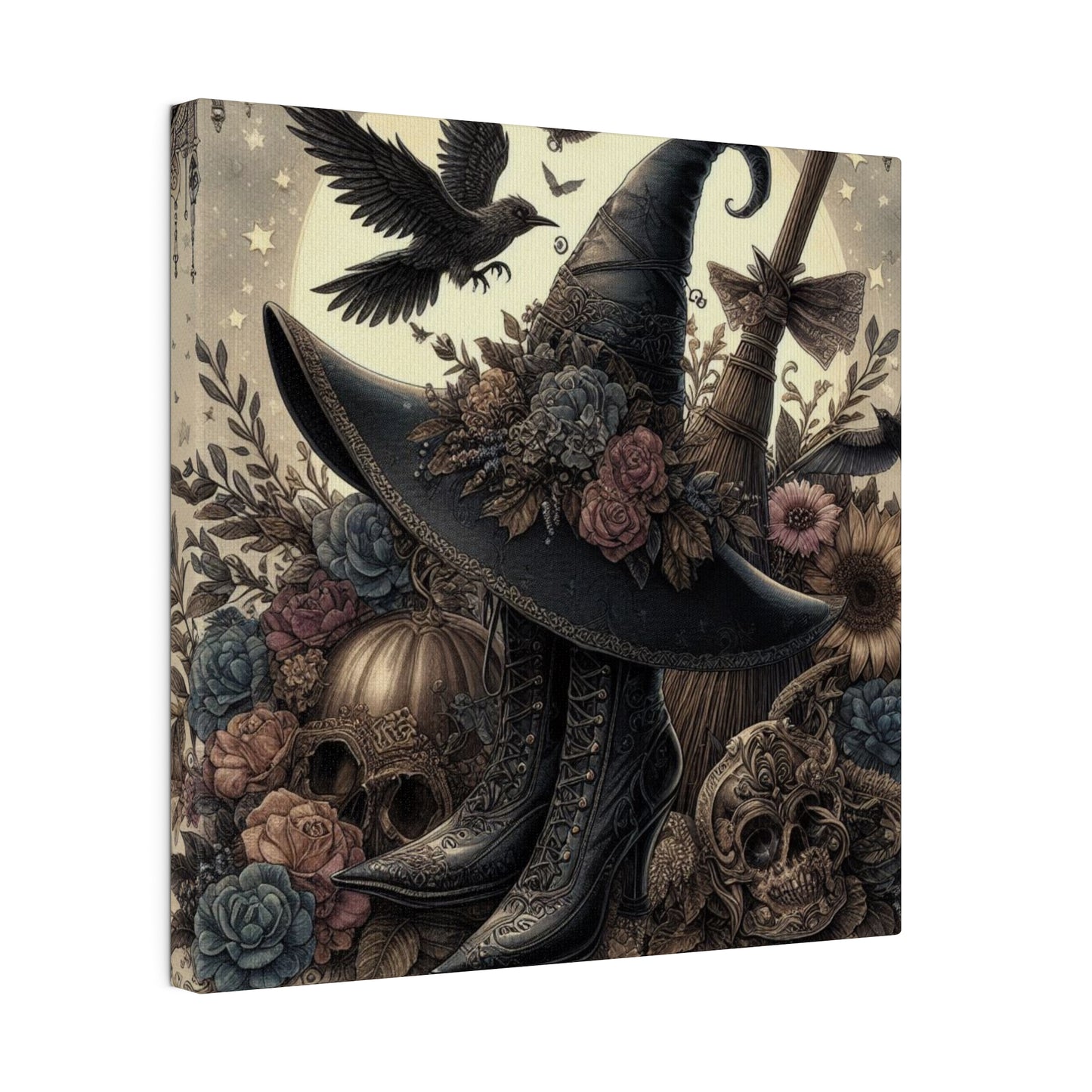 Witch Hat Canvas, Matte Stretched, 0.75"