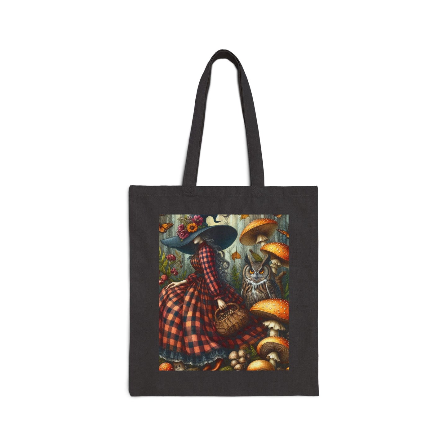 Witch Tote Bag - Cotton Canvas