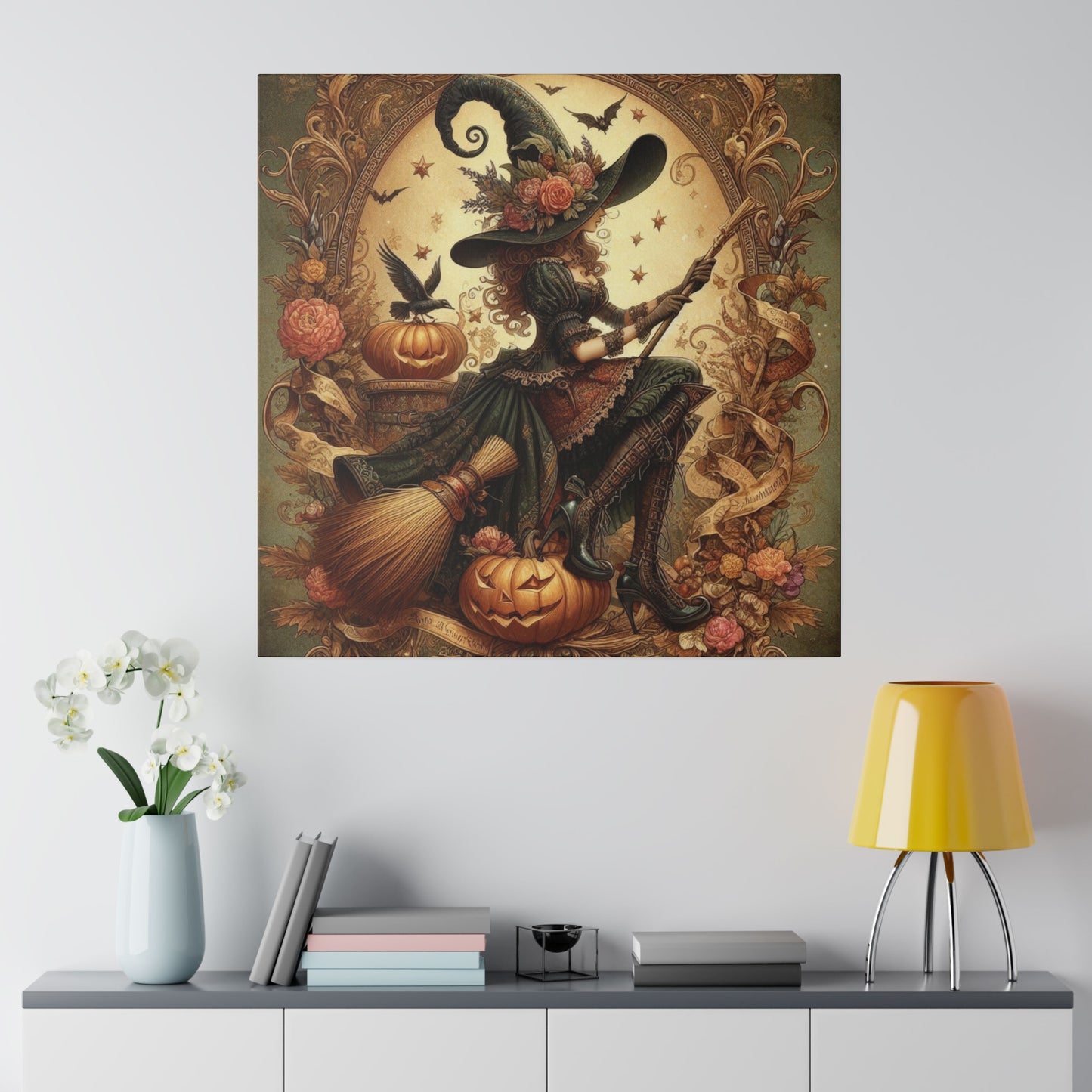 Witch Canvas, Matte Stretched, 0.75"