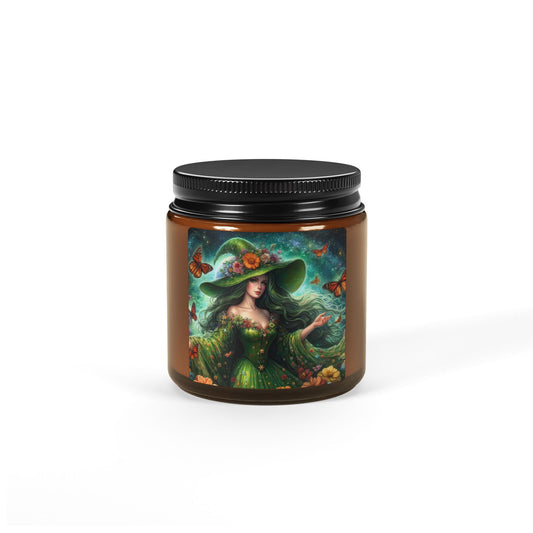 Witch Soy Candle - (Amber Jar) 4 oz.