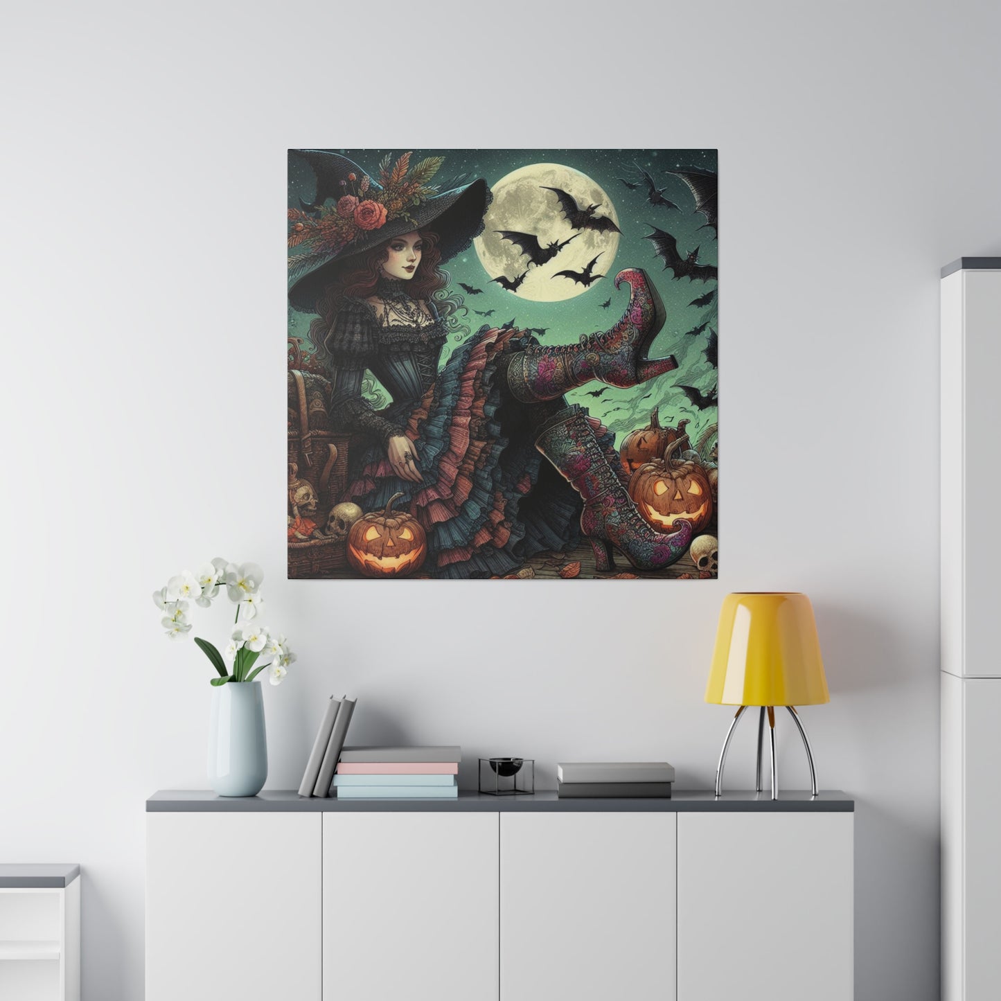 Witch Canvas, Matte Stretched, 0.75"