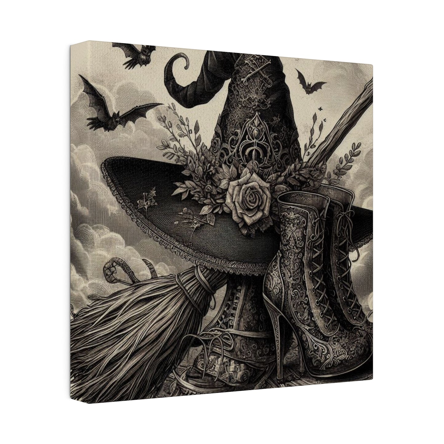 Witch Hat Canvas, Matte Stretched, 0.75"