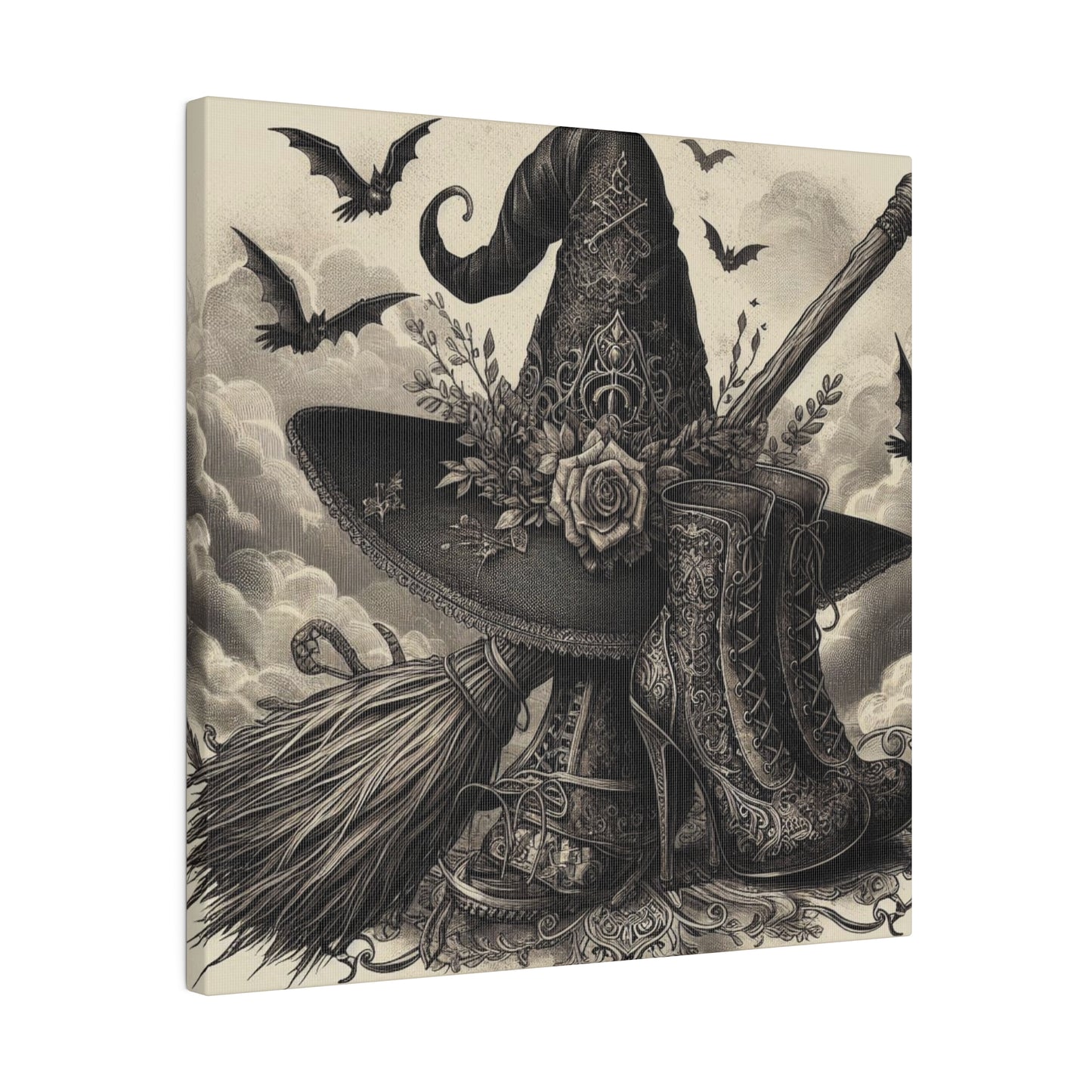 Witch Hat Canvas, Matte Stretched, 0.75"