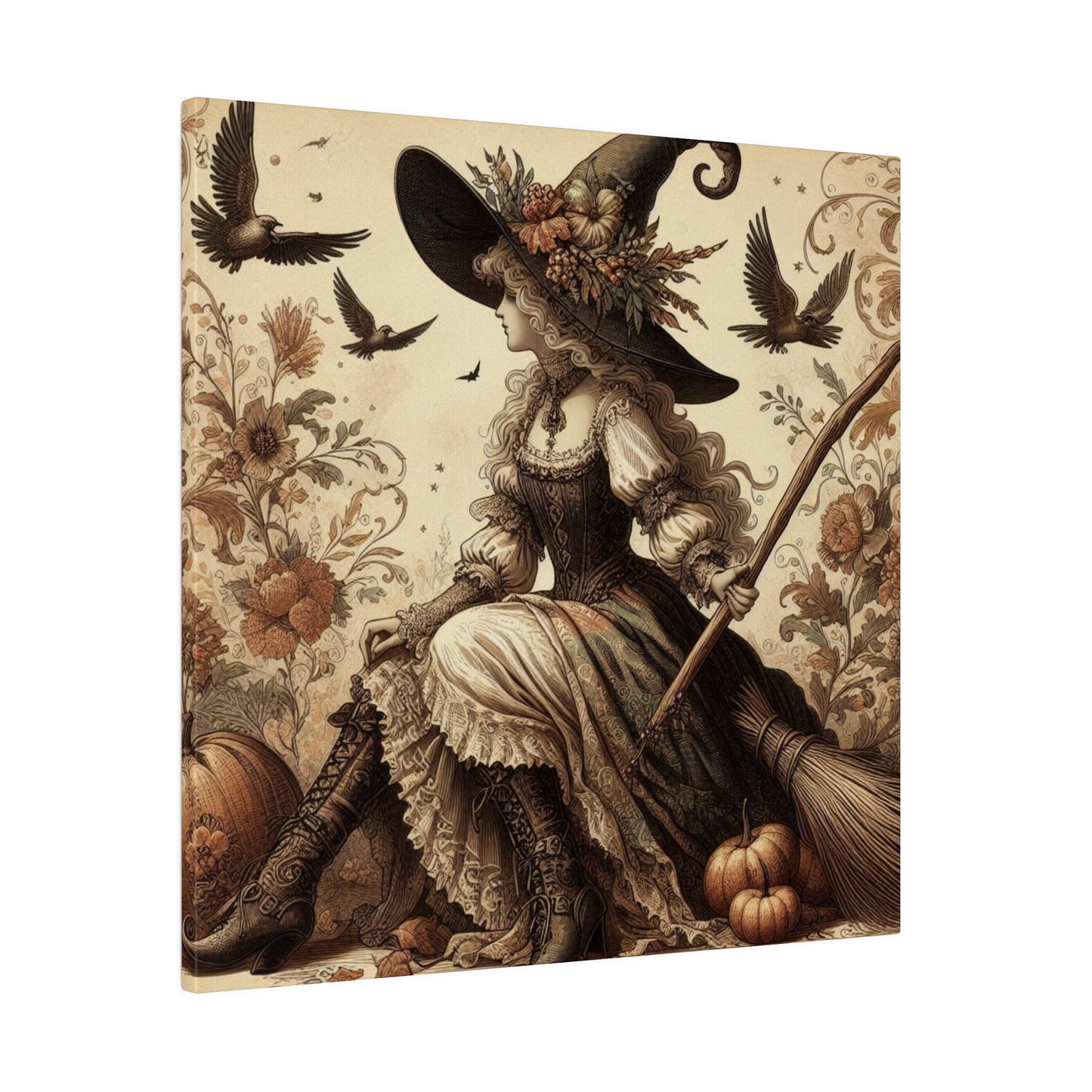 Witch Canvas, Matte Stretched, 0.75"