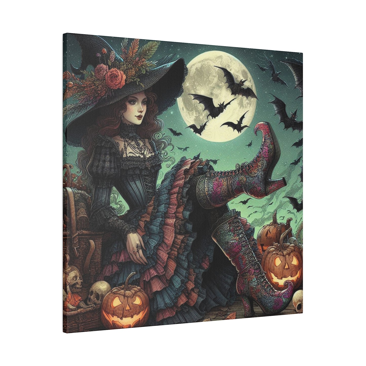 Witch Canvas, Matte Stretched, 0.75"