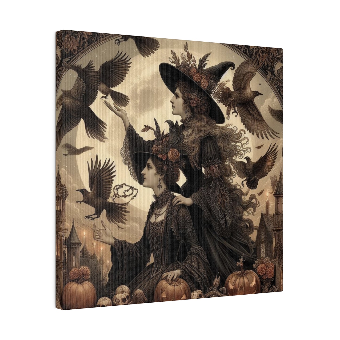 Witch Canvas, Matte Stretched, 0.75"