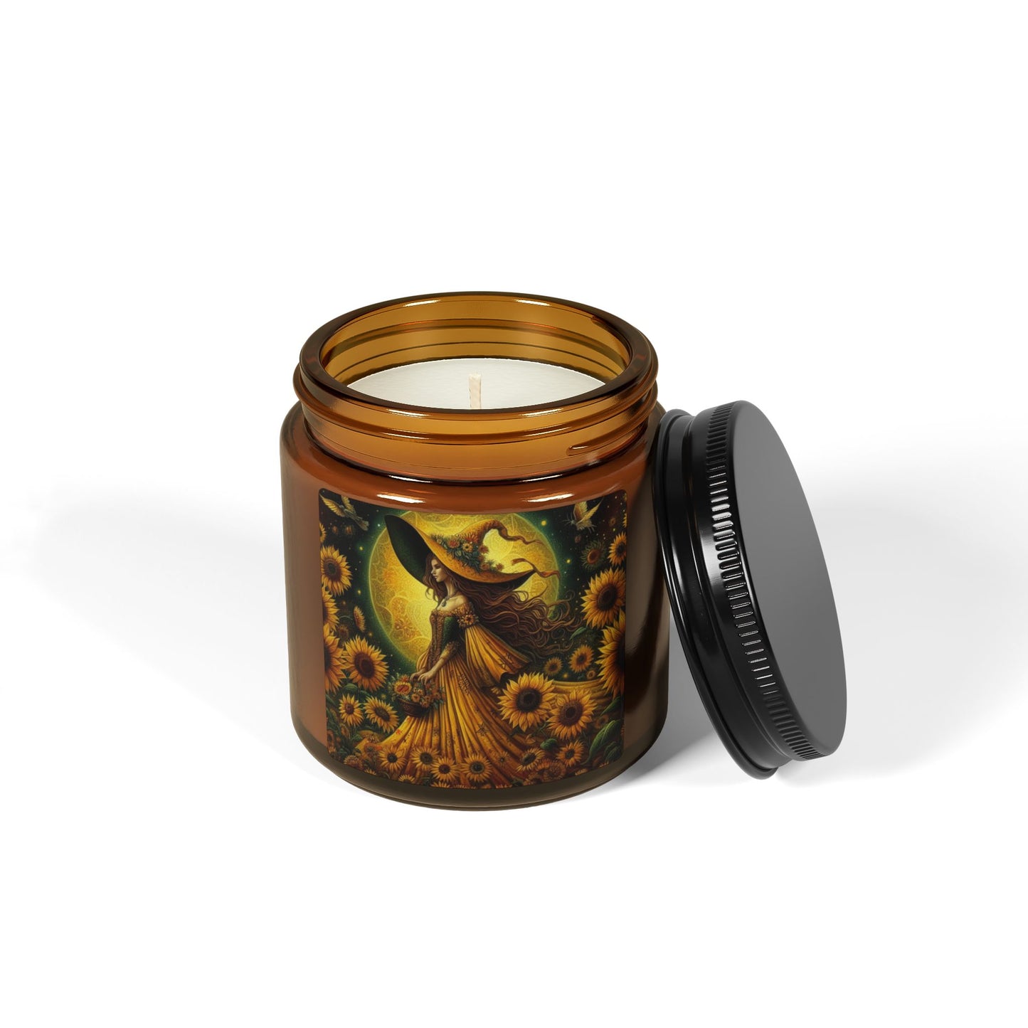 Witch Soy Candle - (Amber Jar) 4 oz.