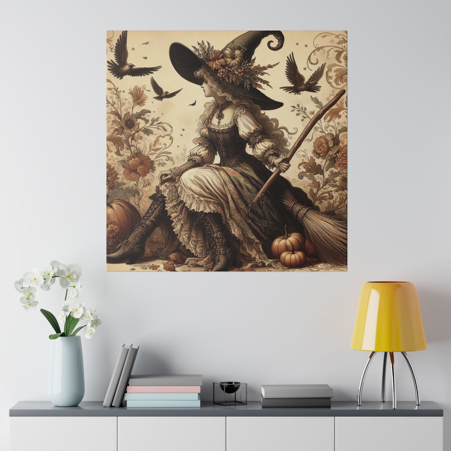 Witch Canvas, Matte Stretched, 0.75"