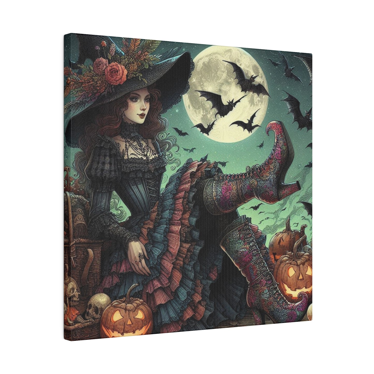 Witch Canvas, Matte Stretched, 0.75"