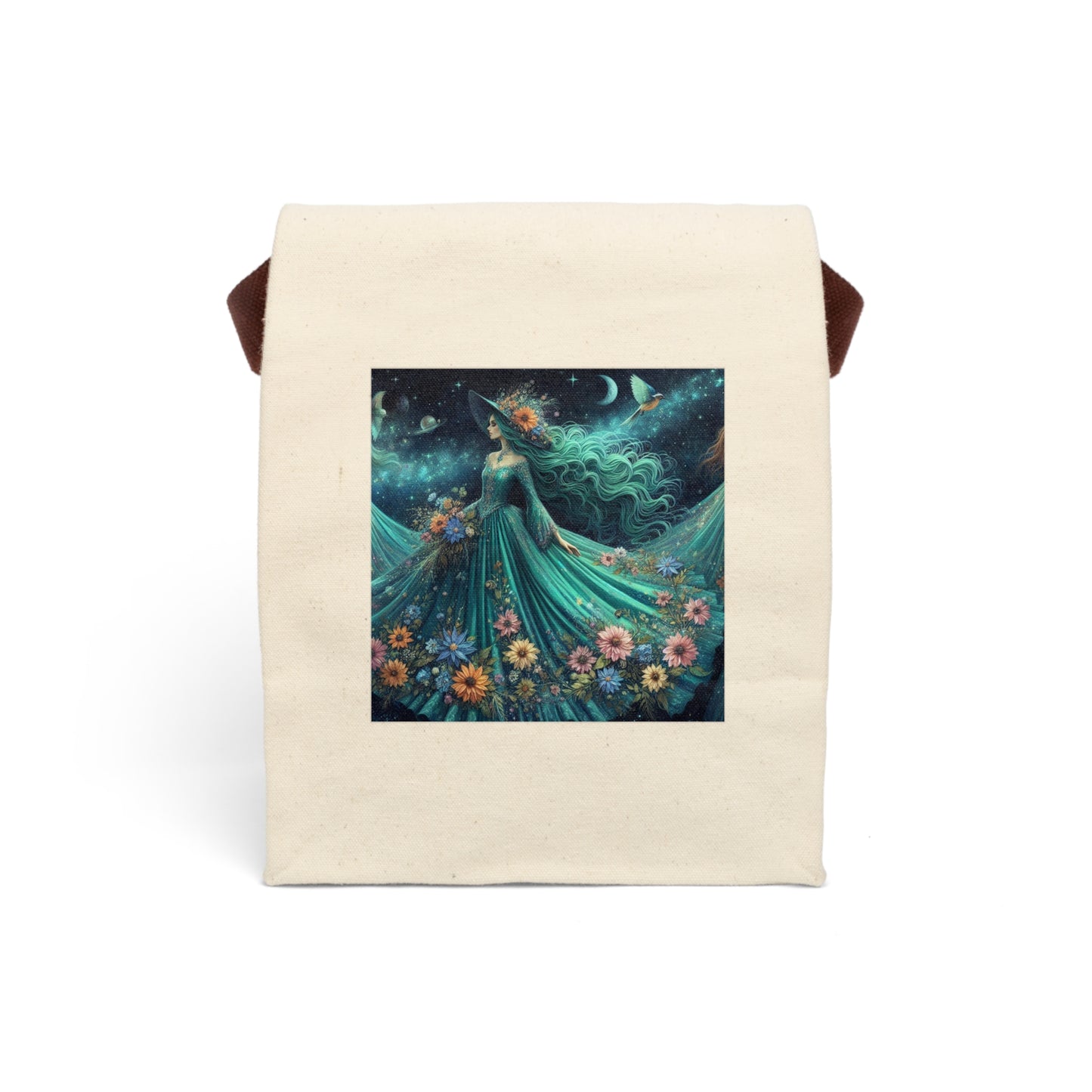 Witch Canvas Lunch Bag