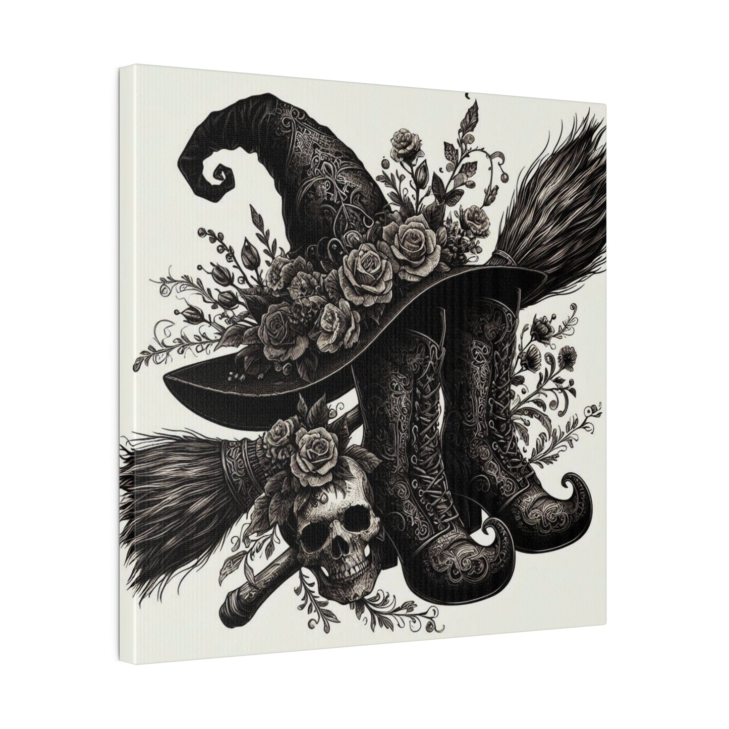 Witch Hat Canvas, Matte Stretched, 0.75"