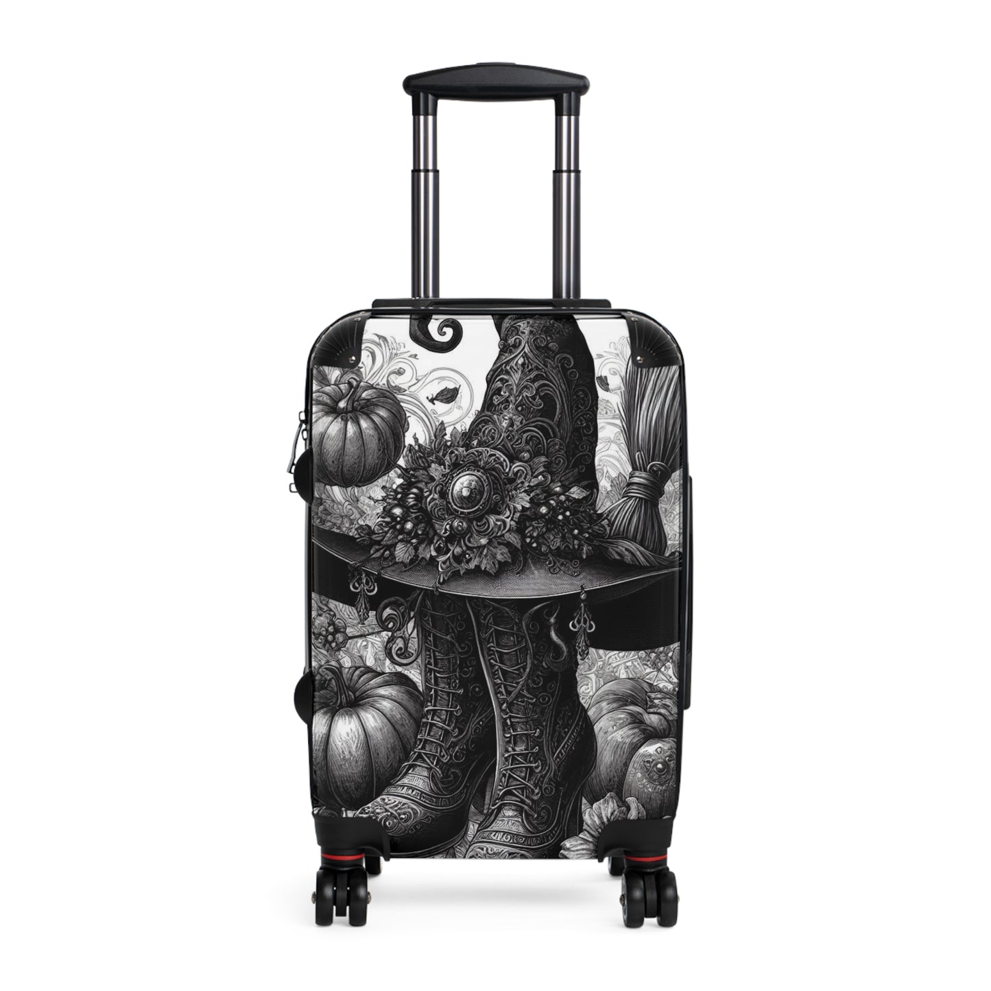 Witch Hat & Boots Traveling Suitcase