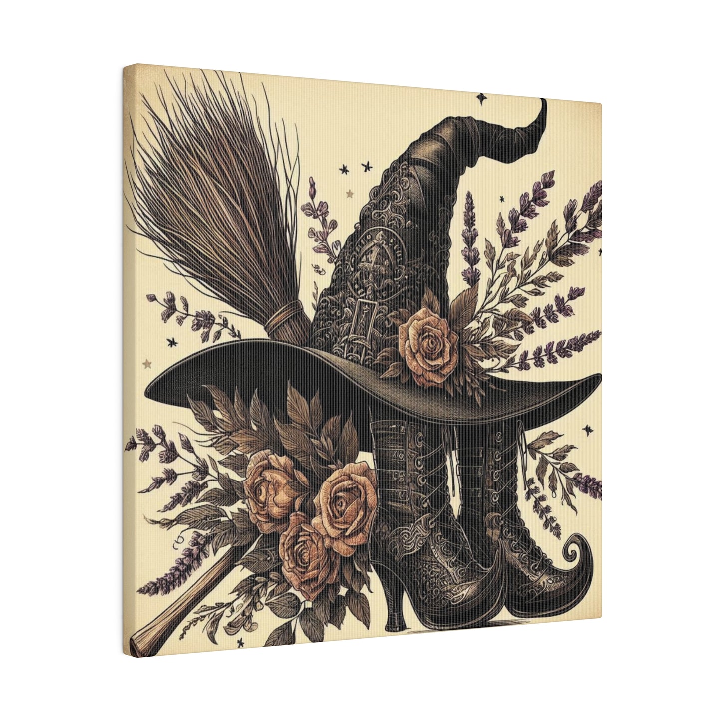 Witch Hat Canvas, Matte Stretched, 0.75"