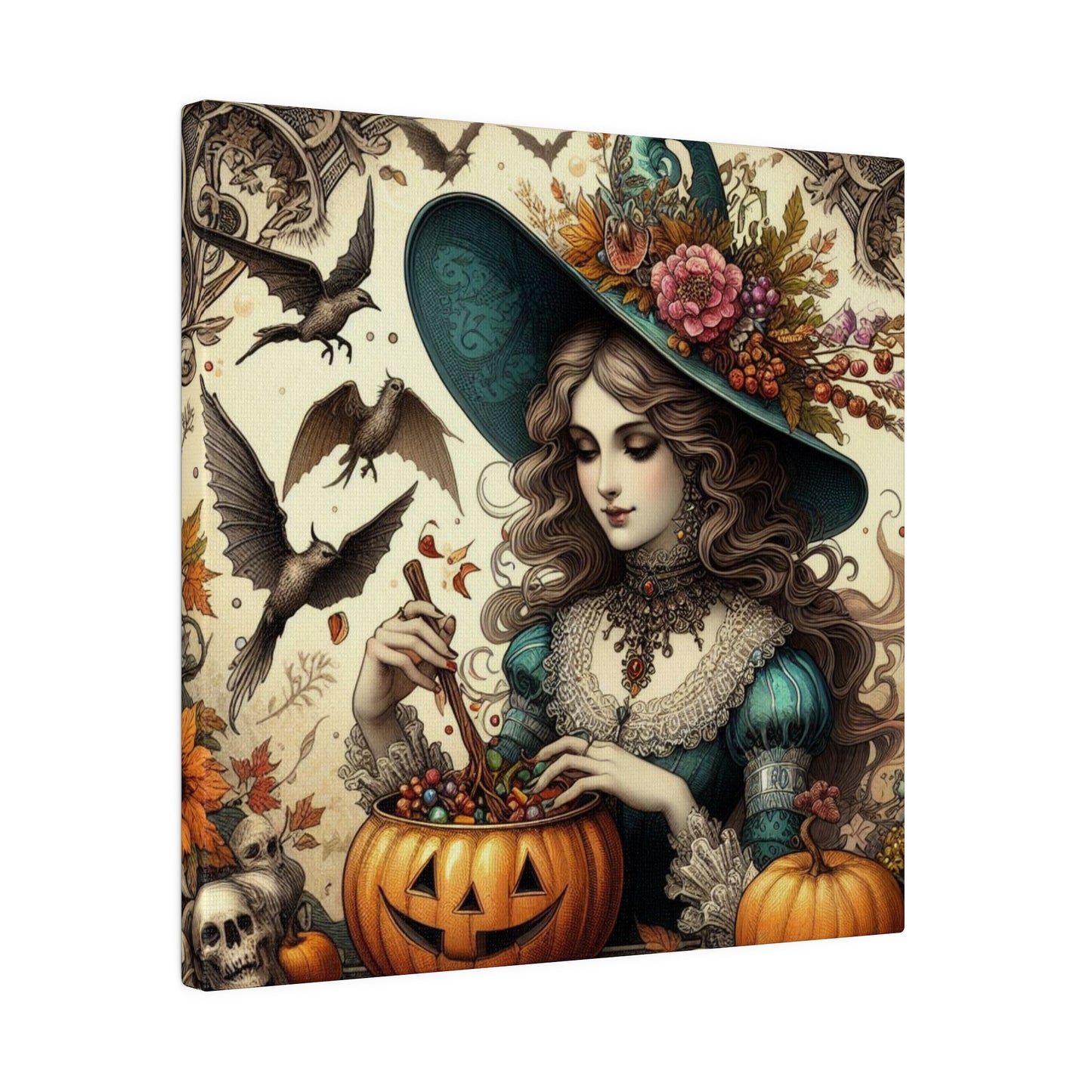 Witch Canvas, Matte Stretched, 0.75"