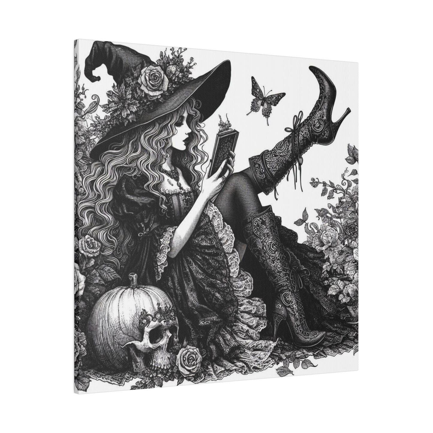 Witch Canvas, Matte Stretched, 0.75"