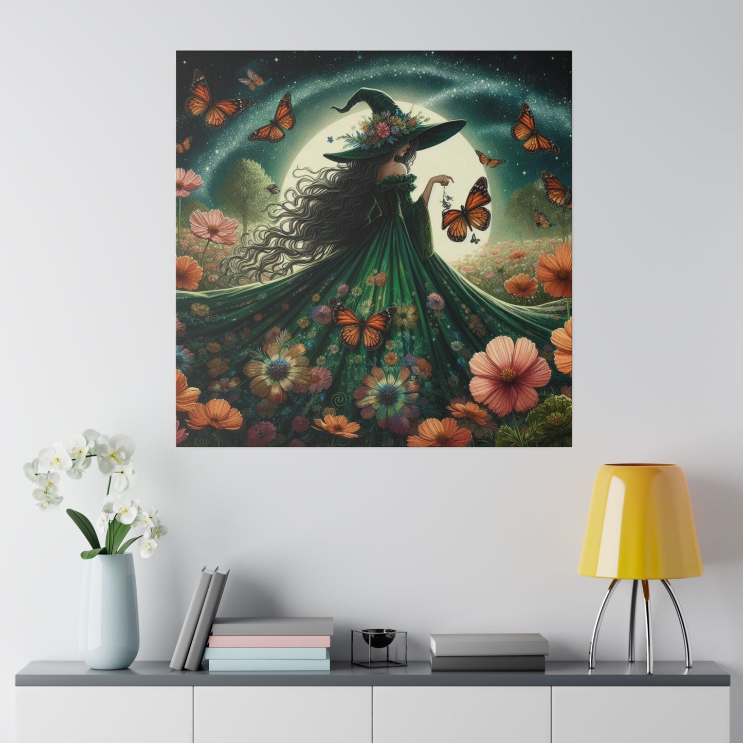 Witch Canvas, Matte Stretched, 0.75"