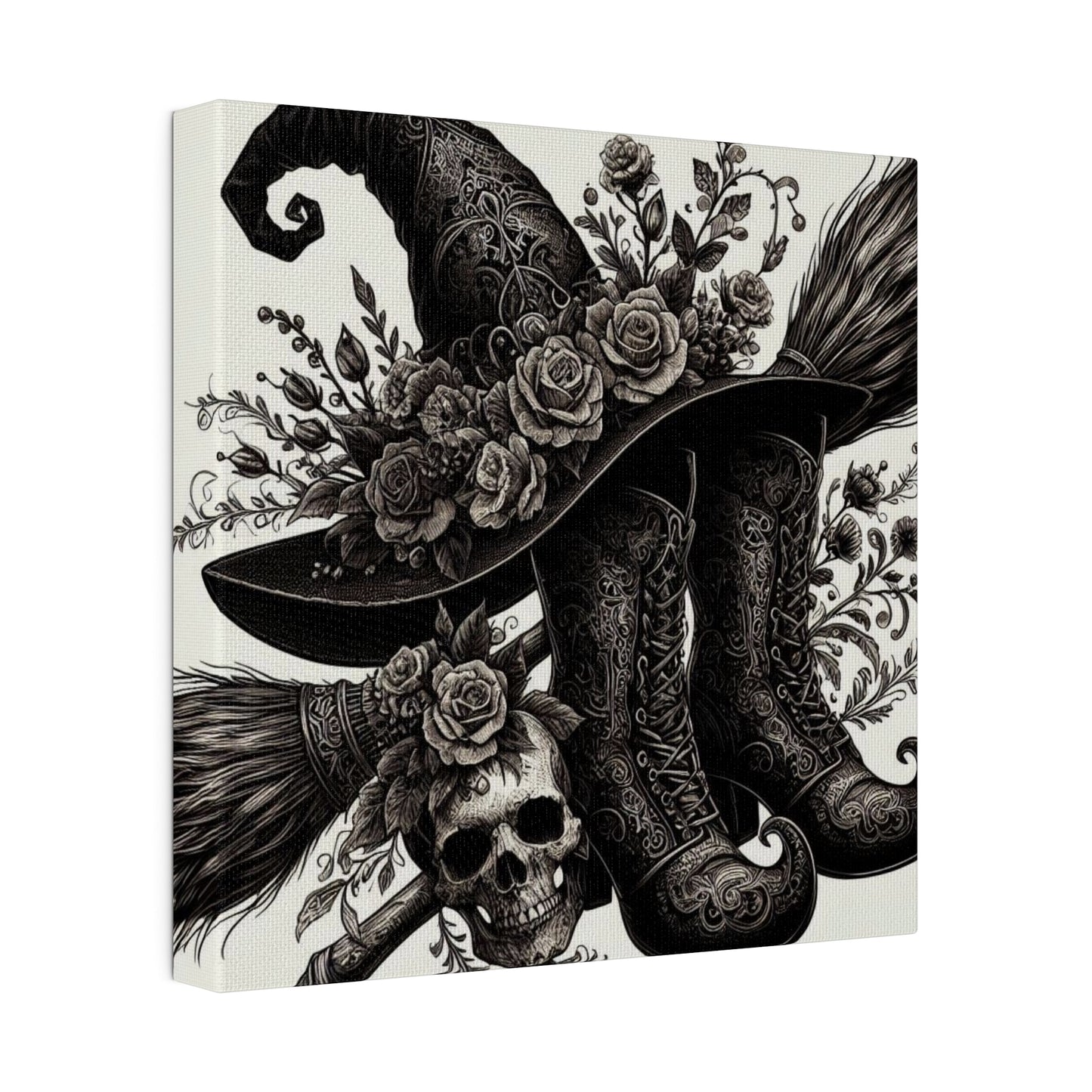 Witch Hat Canvas, Matte Stretched, 0.75"