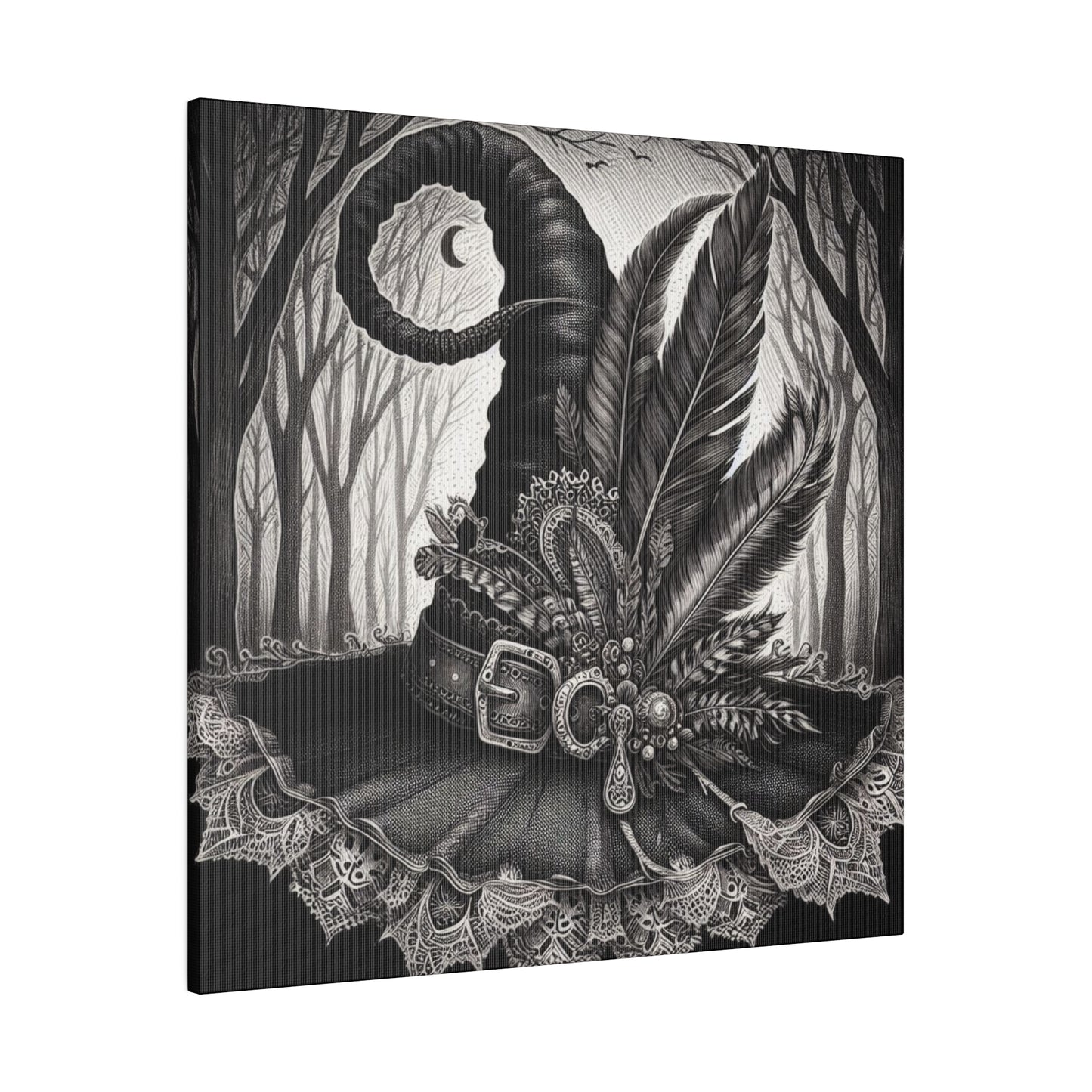 Witch Hat Canvas, Matte Stretched, 0.75"