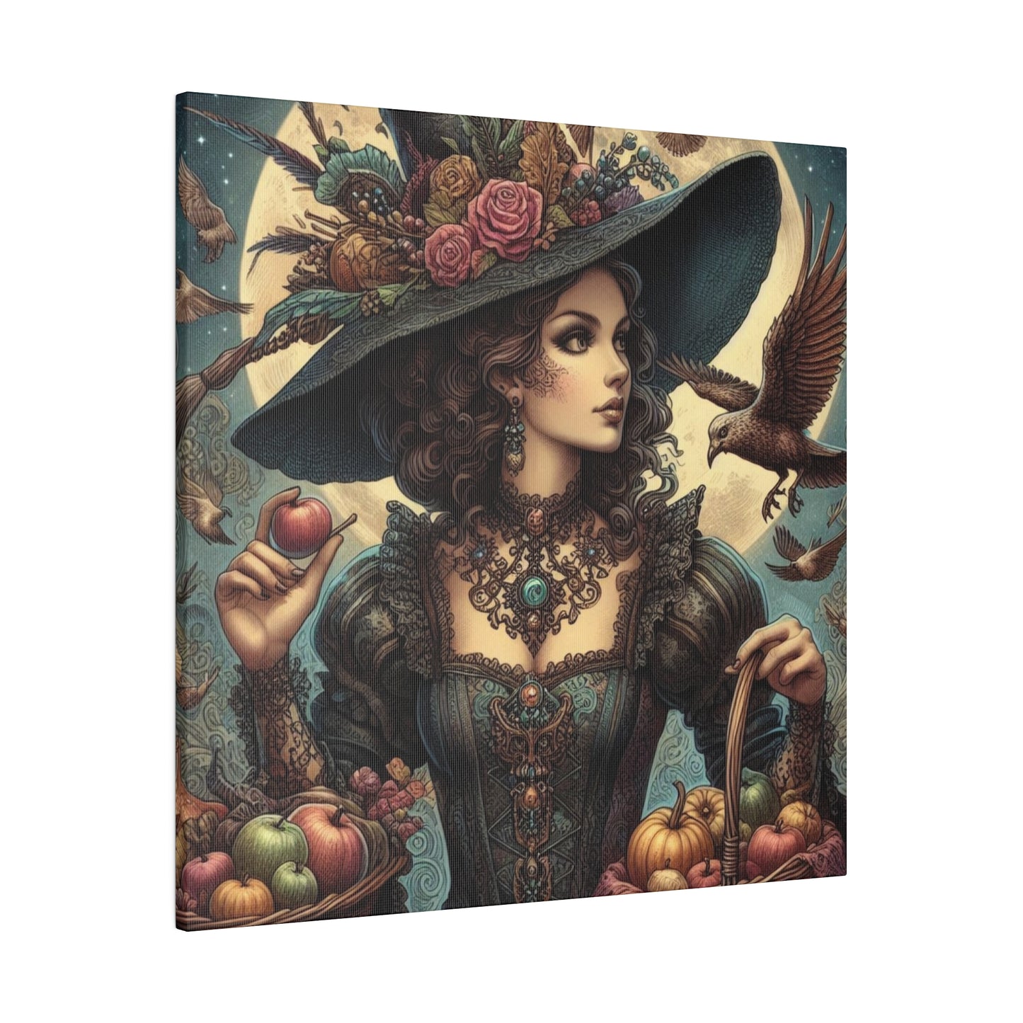 Witch Canvas, Matte Stretched, 0.75"