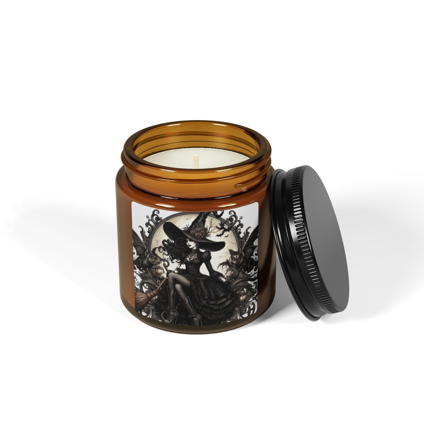 Witch Soy Candle - (Amber Jar) 4 oz.