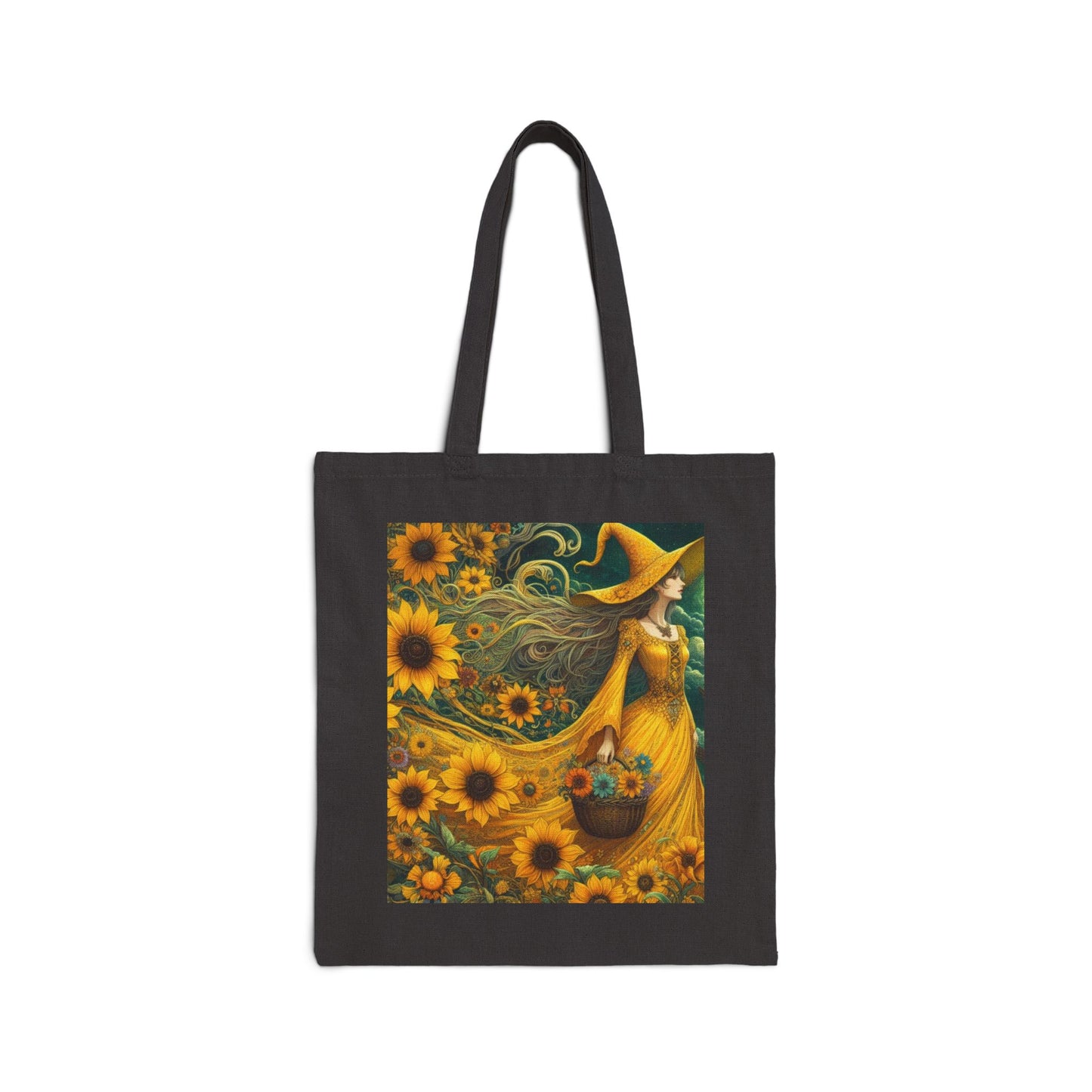 Witch Tote Bag - Cotton Canvas