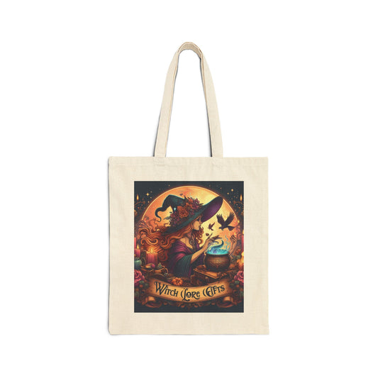 Witch Lore Gifts Canvas Tote Bag