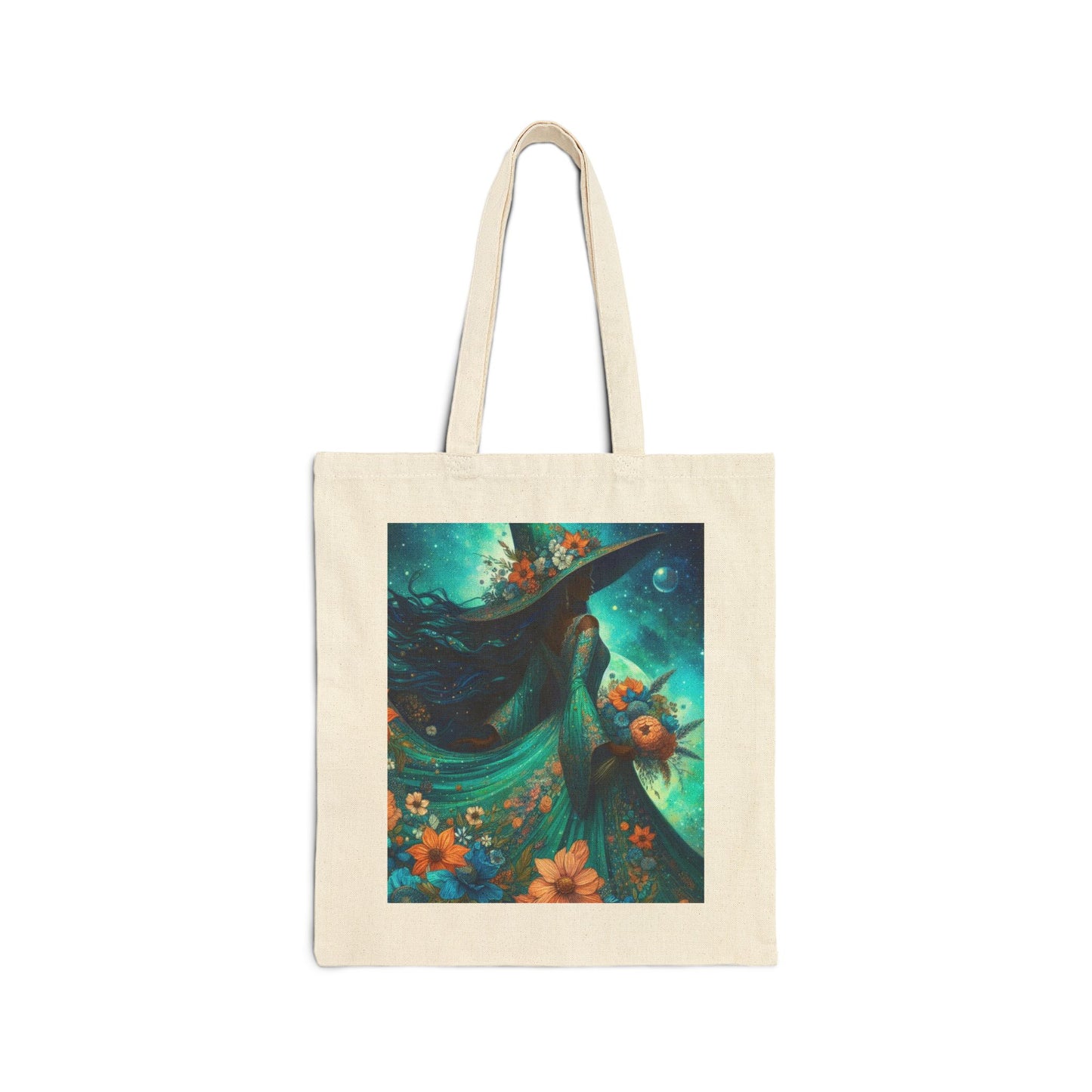 Witch Tote Bag - Cotton Canvas