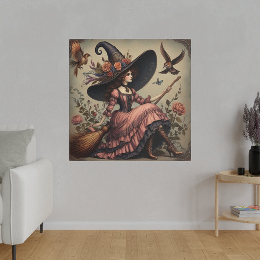 Witch Canvas, Matte Stretched, 0.75"