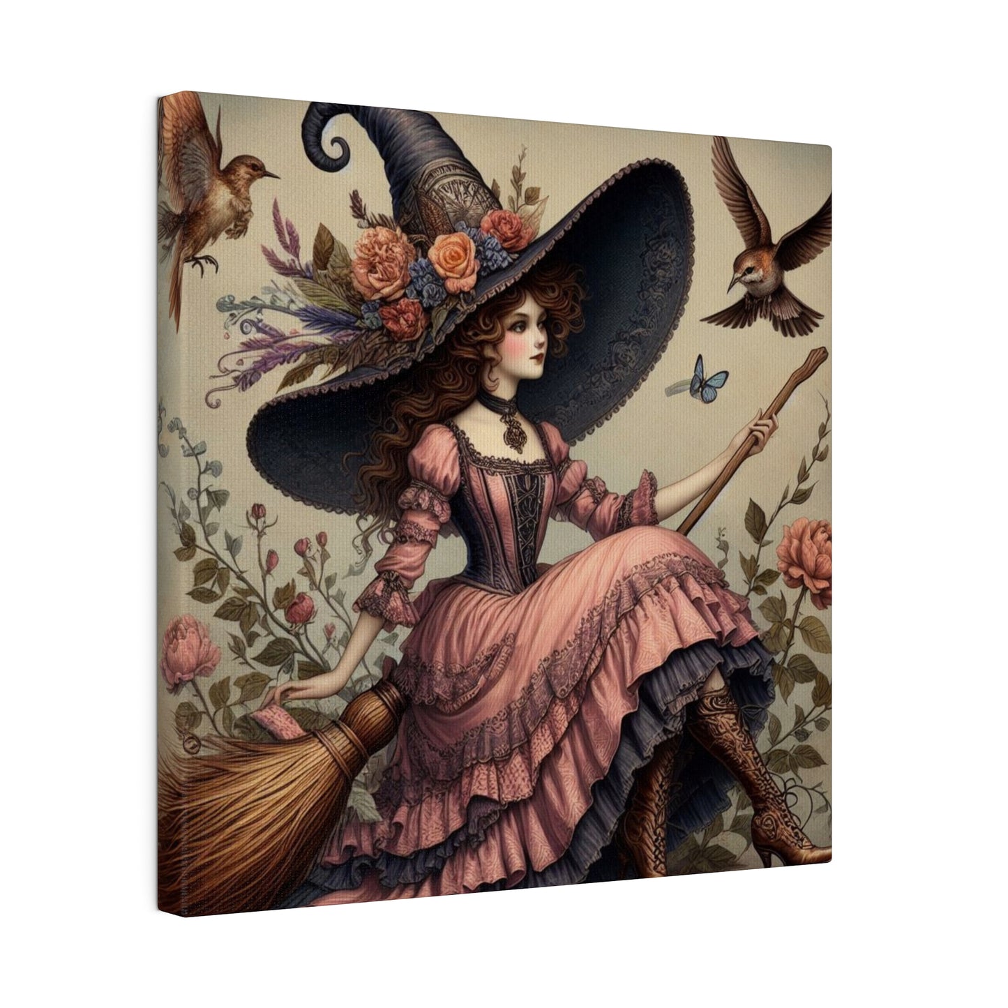 Witch Canvas, Matte Stretched, 0.75"