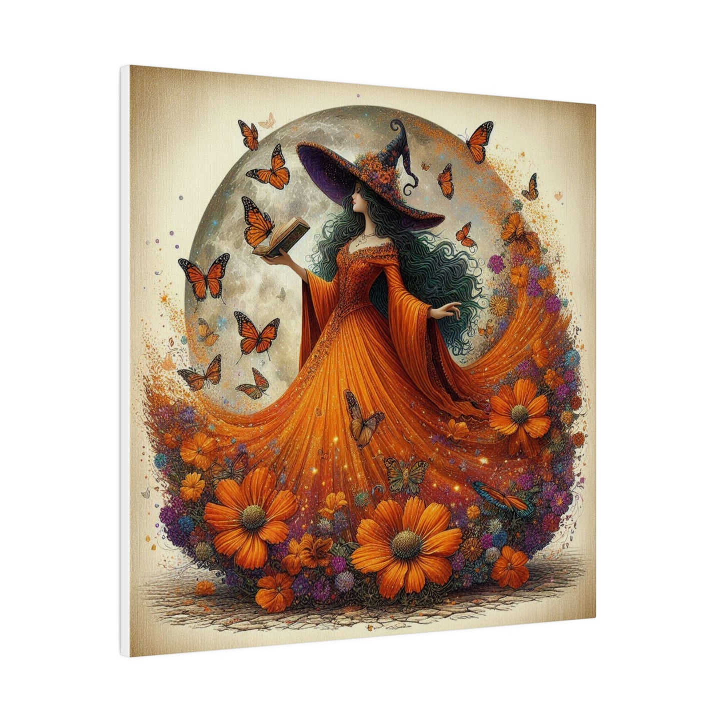 Witch Canvas, Matte Stretched, 0.75"