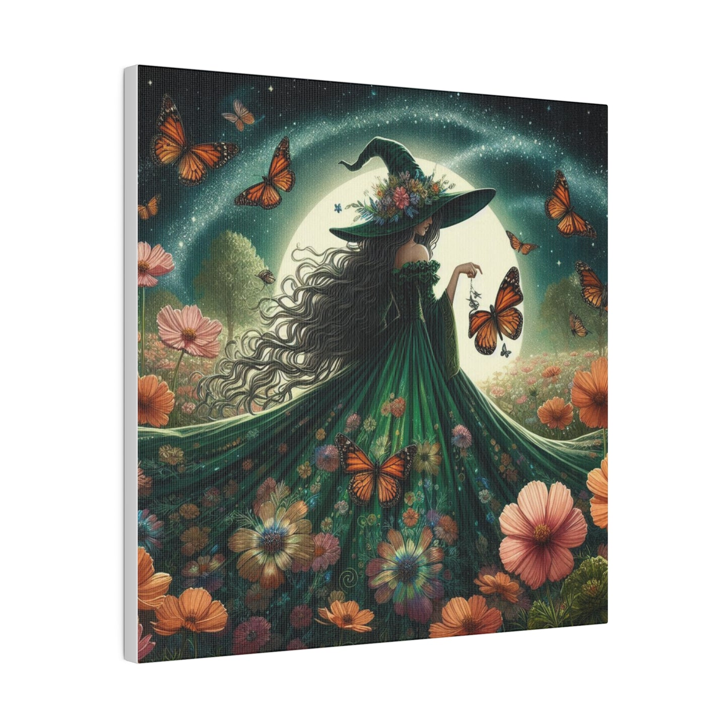 Witch Canvas, Matte Stretched, 0.75"