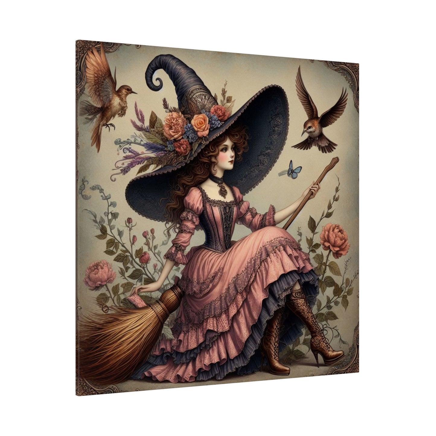 Witch Canvas, Matte Stretched, 0.75"