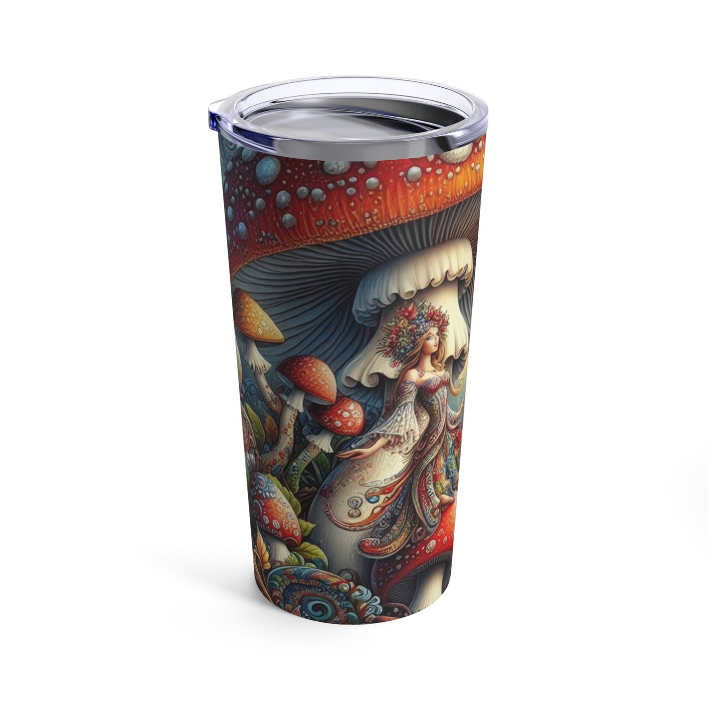 Amanita Muscaria & Alice Tumbler 20oz