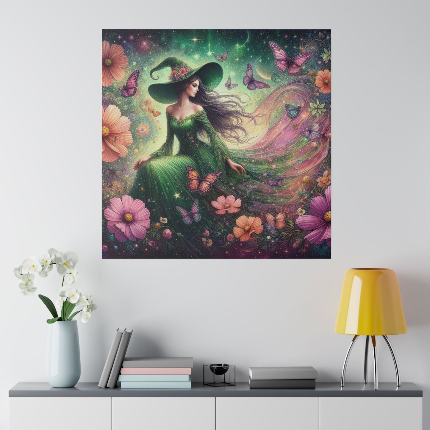 Witch Canvas, Matte Stretched, 0.75"