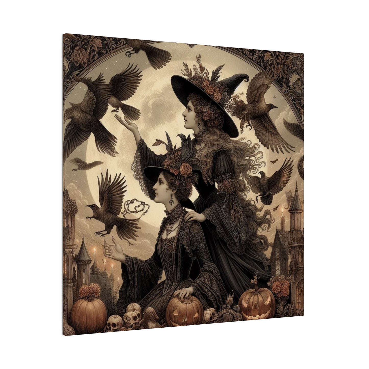 Witch Canvas, Matte Stretched, 0.75"