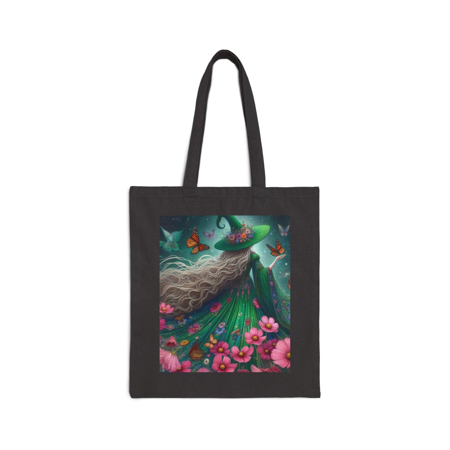 Witch Tote Bag - Cotton Canvas