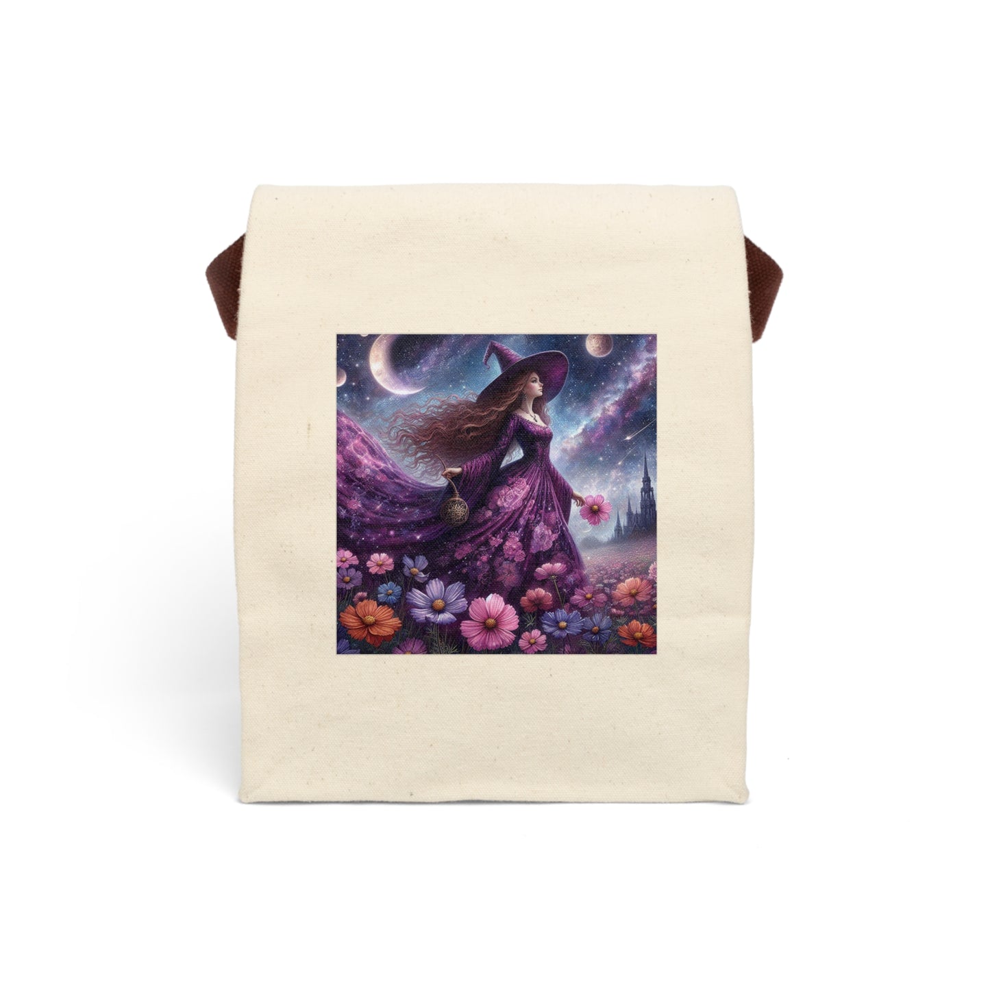 Witch Canvas Lunch Bag