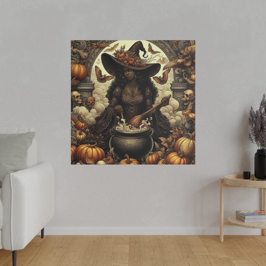 Witch Canvas, Matte Stretched, 0.75"