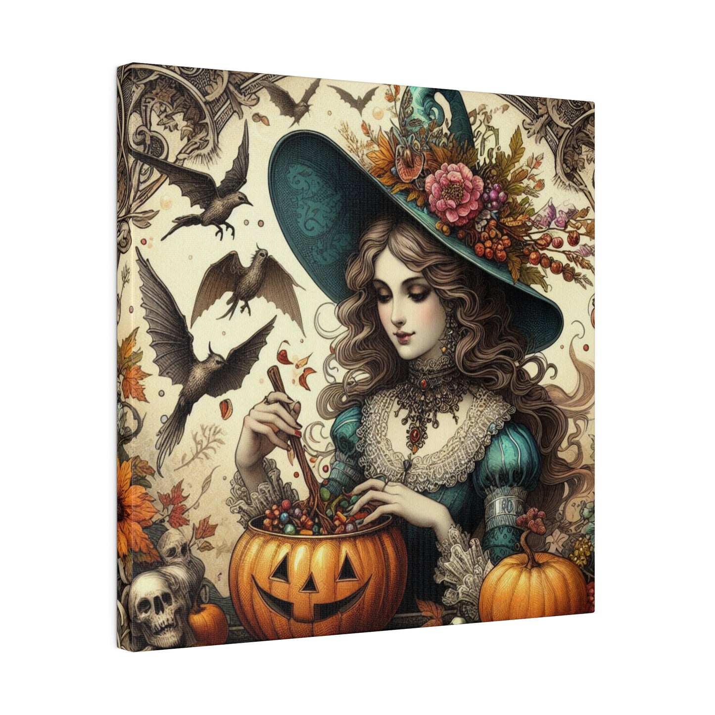 Witch Canvas, Matte Stretched, 0.75"