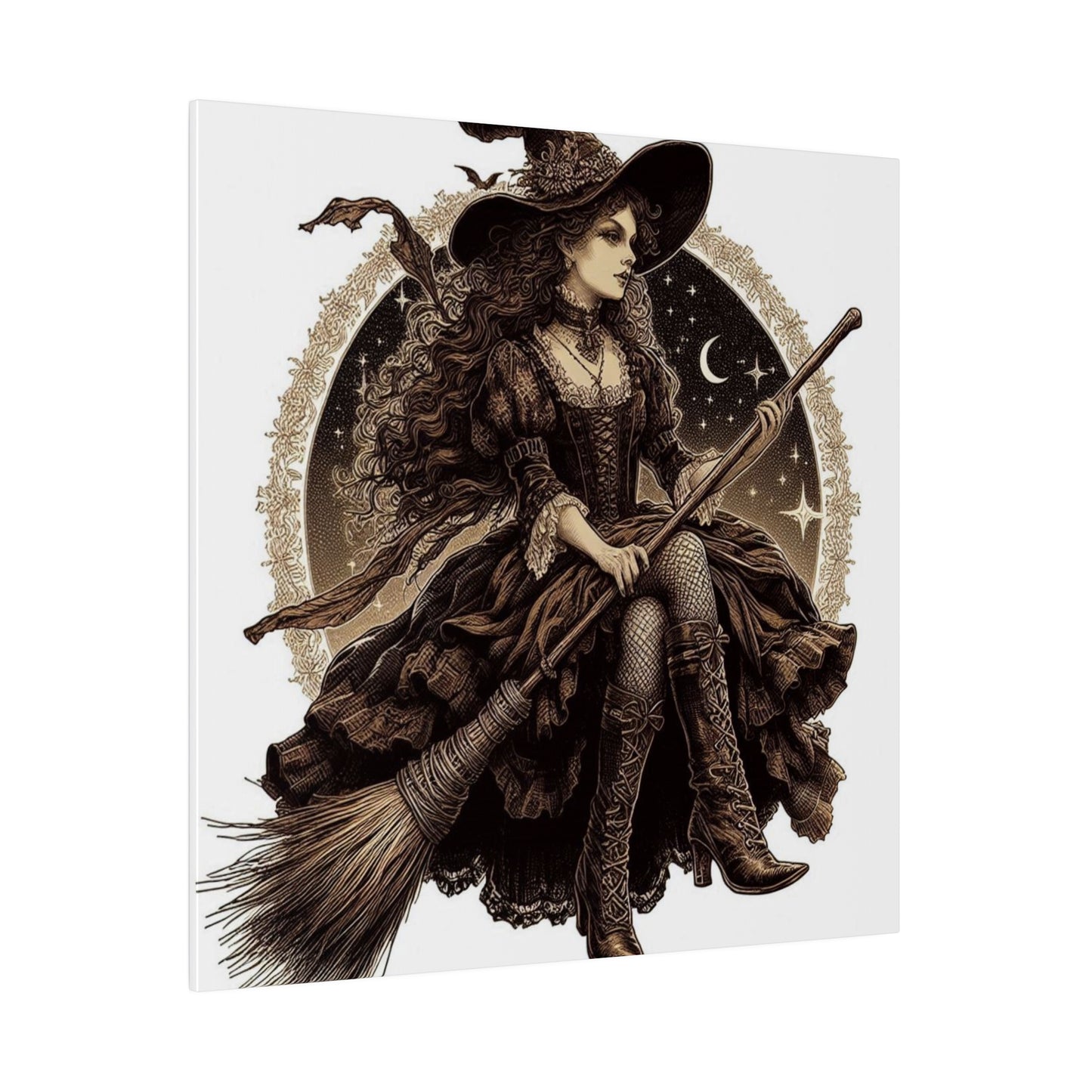 Witch Canvas, Matte Stretched, 0.75"