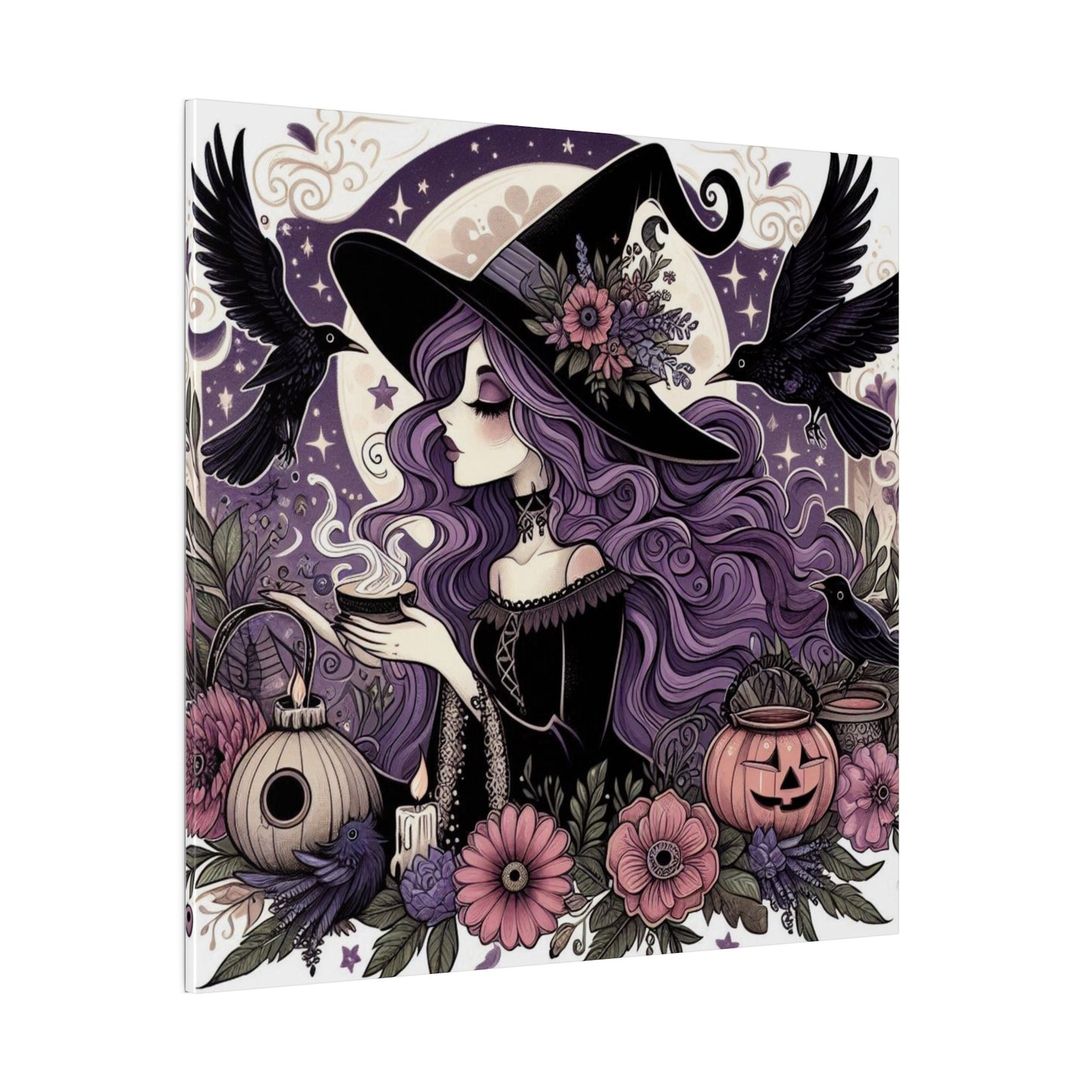 Witch Canvas, Matte Stretched, 0.75"