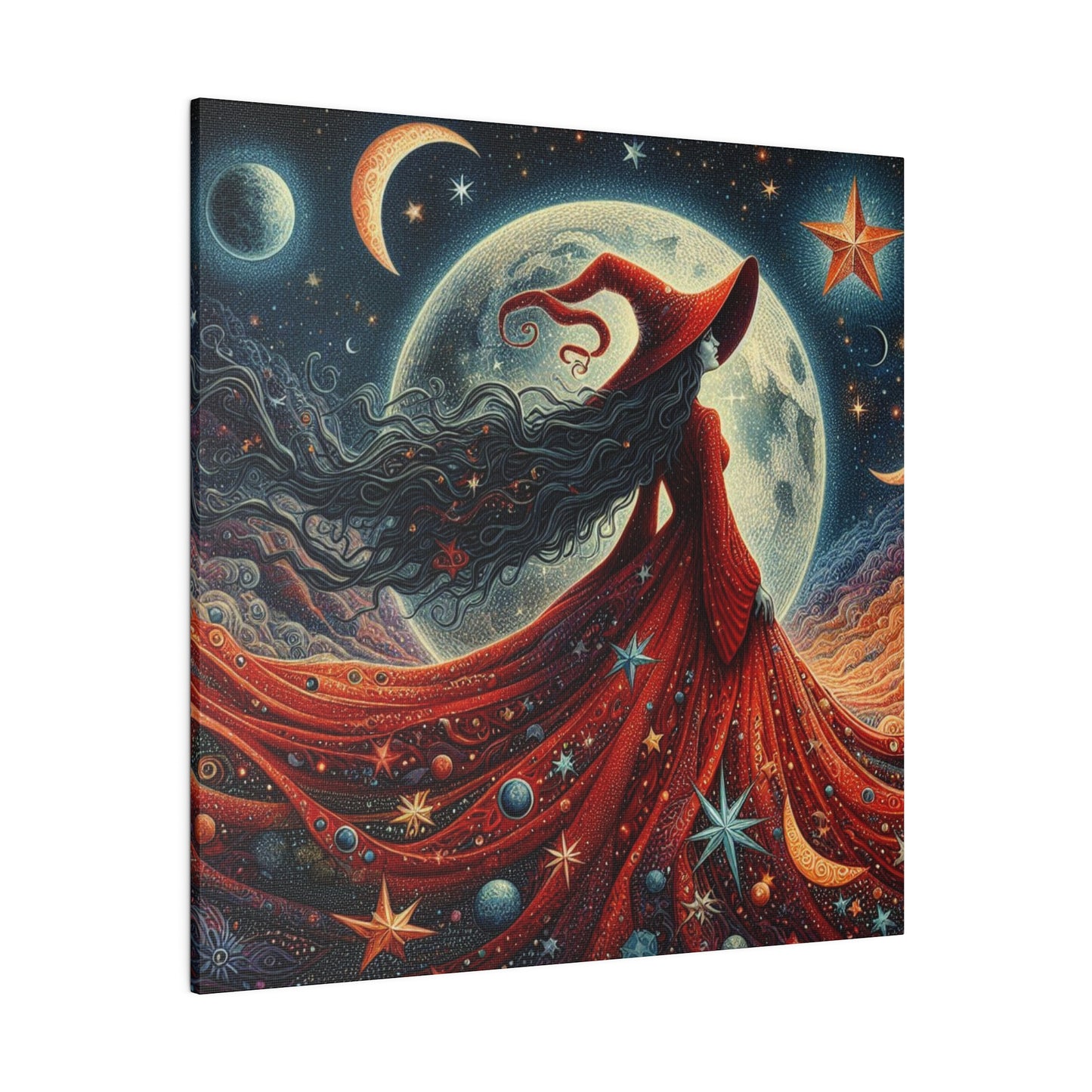 Witch Canvas, Matte Stretched, 0.75"