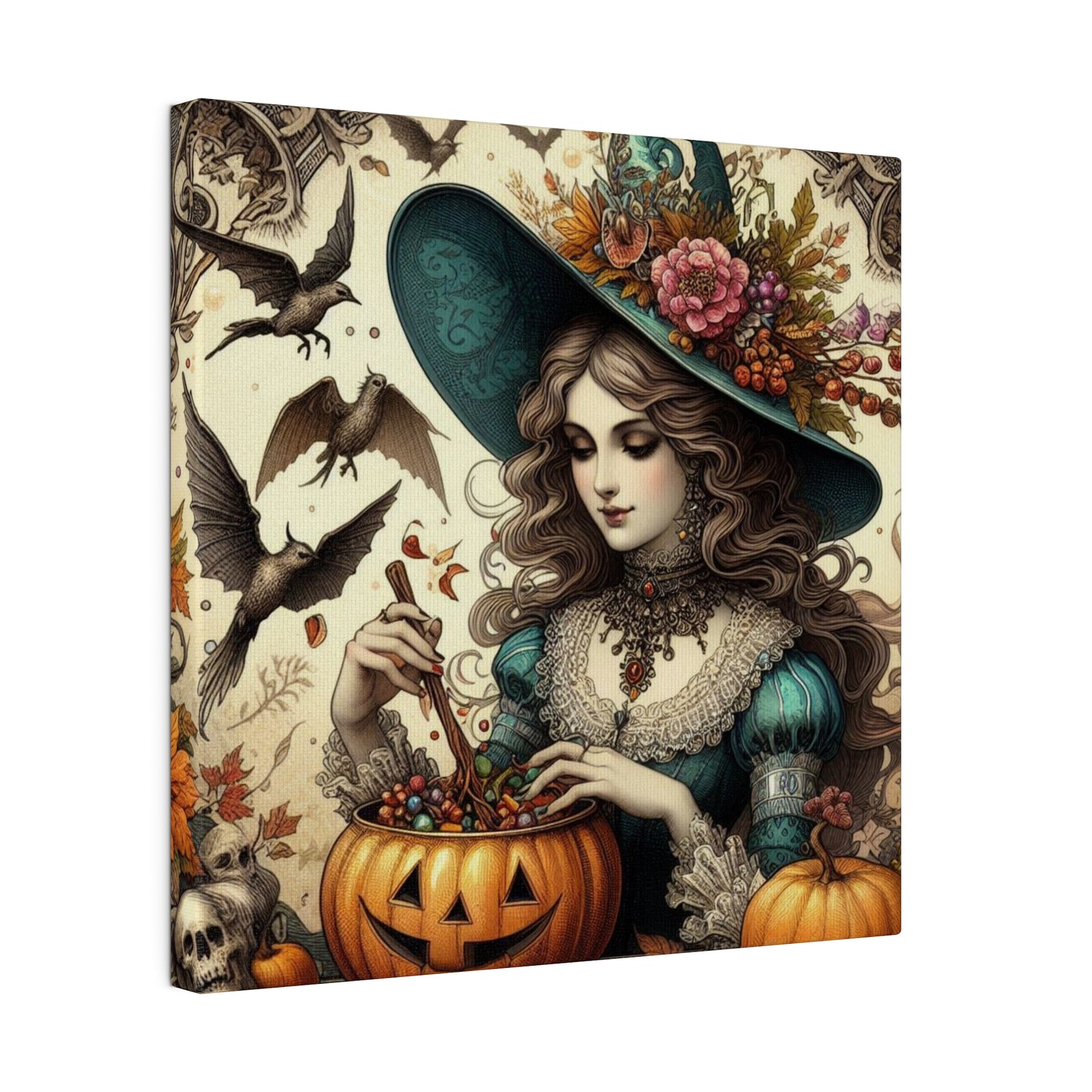 Witch Canvas, Matte Stretched, 0.75"