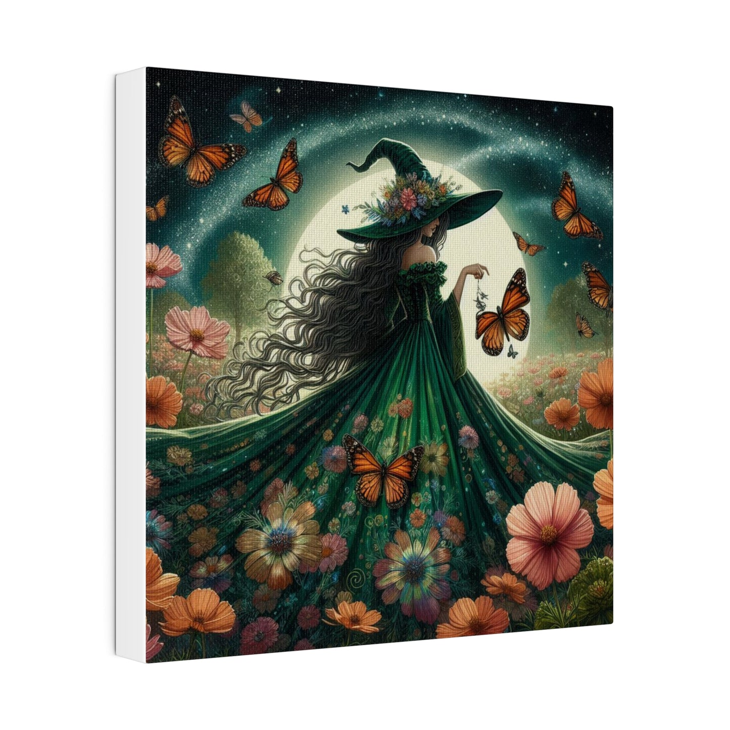 Witch Canvas, Matte Stretched, 0.75"