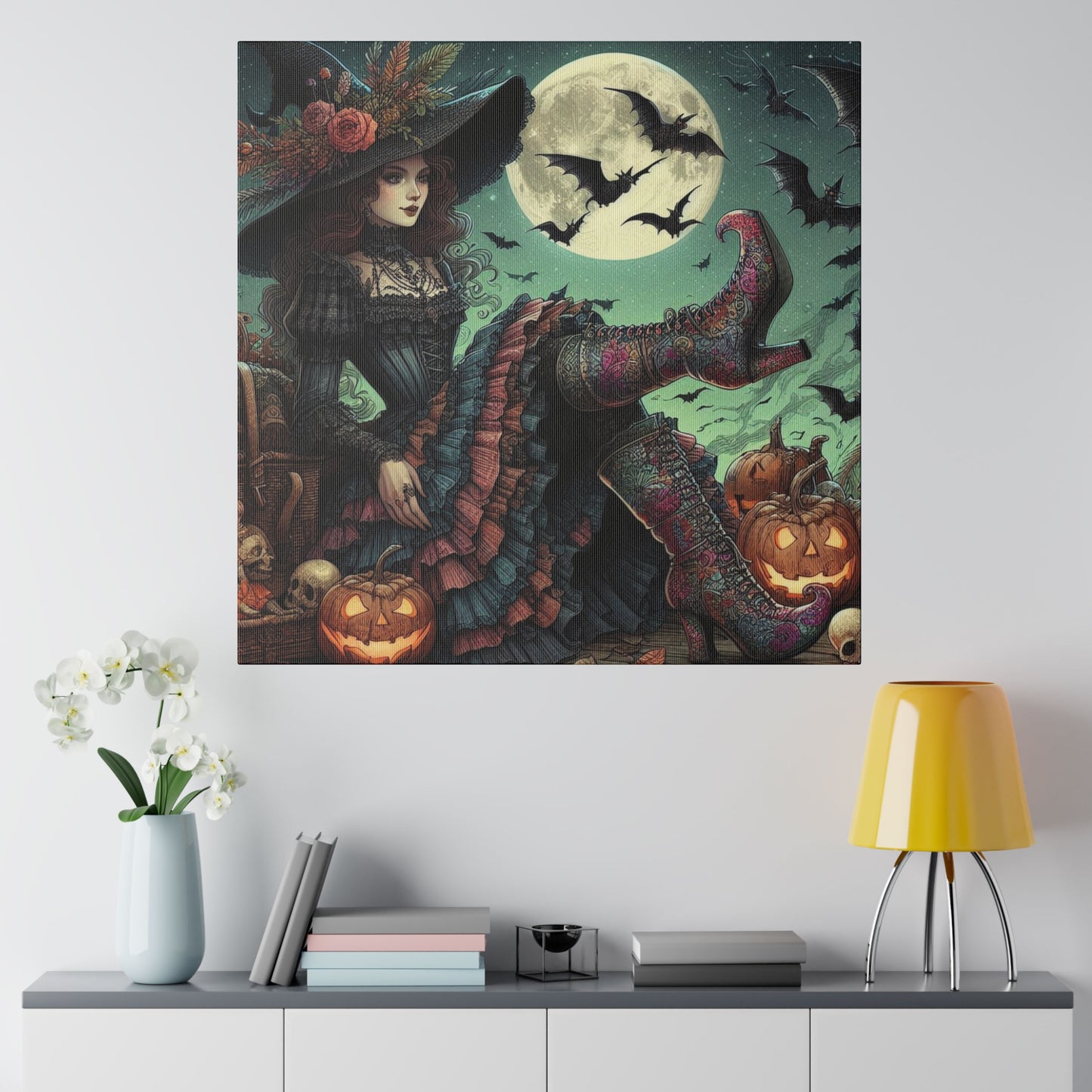 Witch Canvas, Matte Stretched, 0.75"