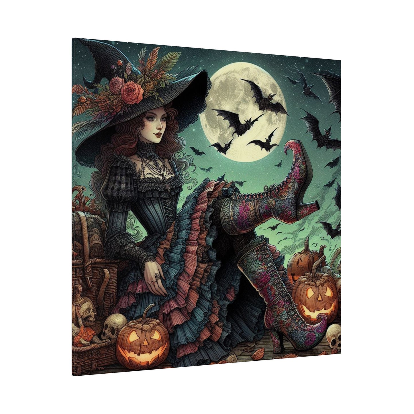 Witch Canvas, Matte Stretched, 0.75"