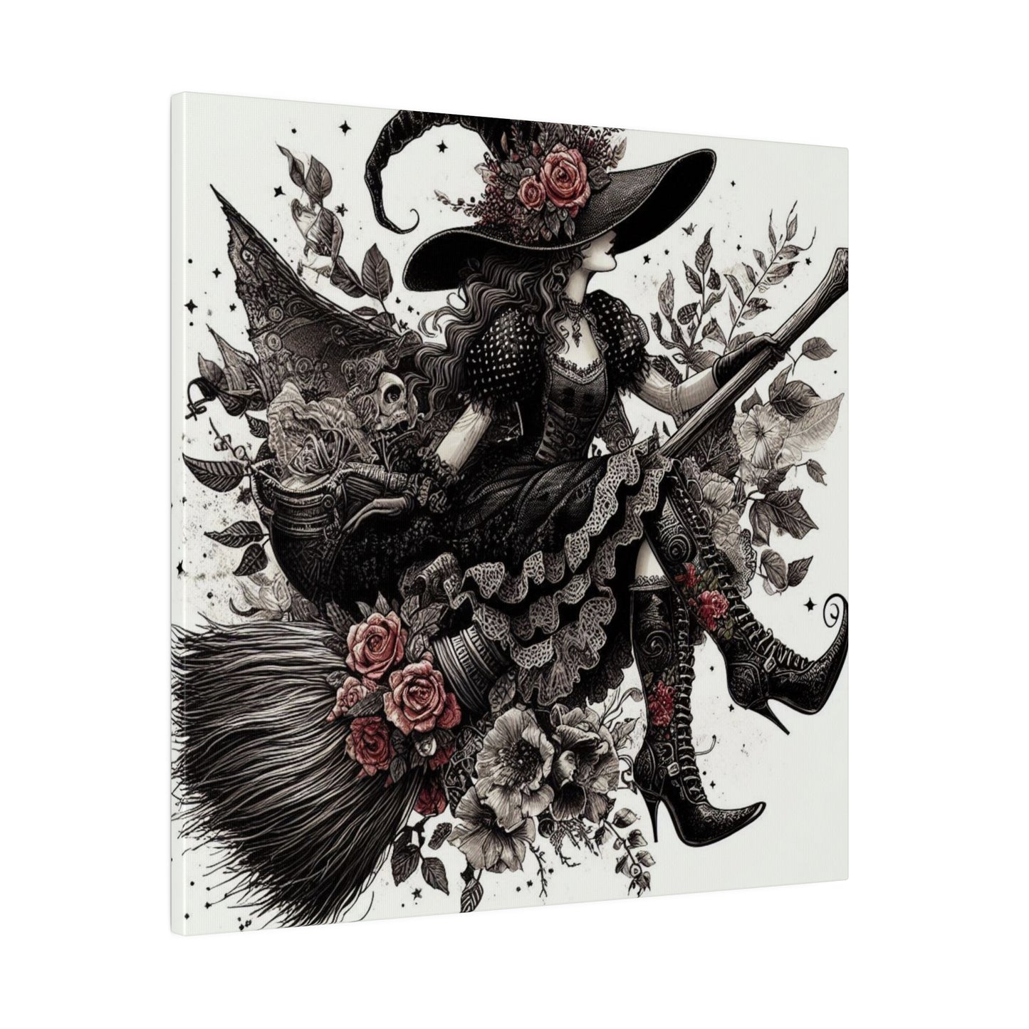 Witch Canvas, Matte Stretched, 0.75"