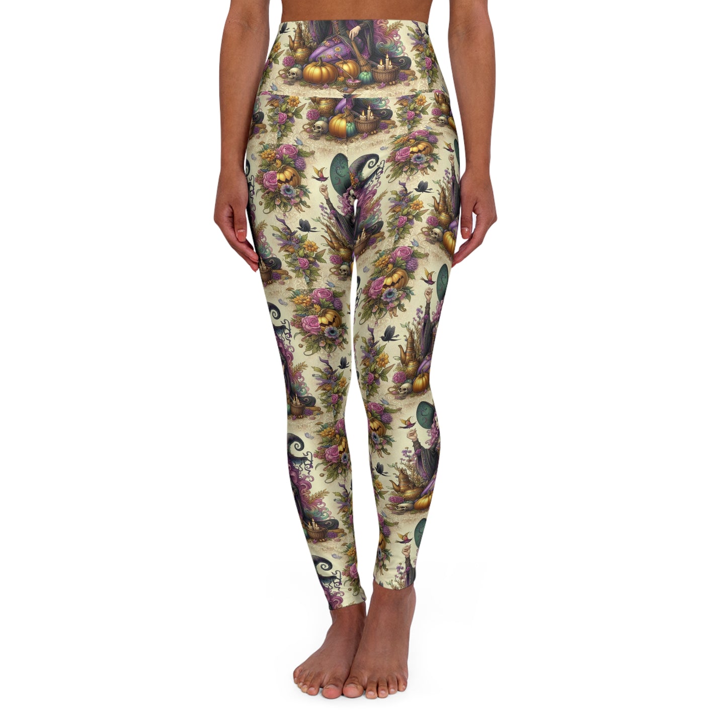 Witch High Waisted Yoga Leggings