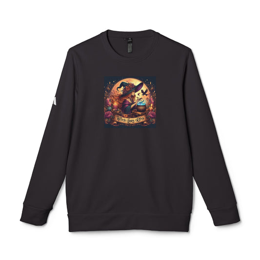 Witch Lore Gifts Adidas® Unisex Fleece Crewneck Sweatshirt